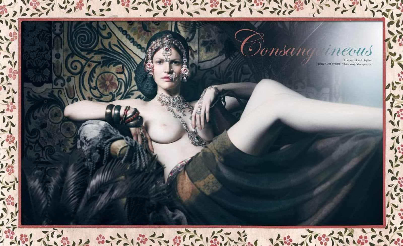 Opening spread of Consanguineous