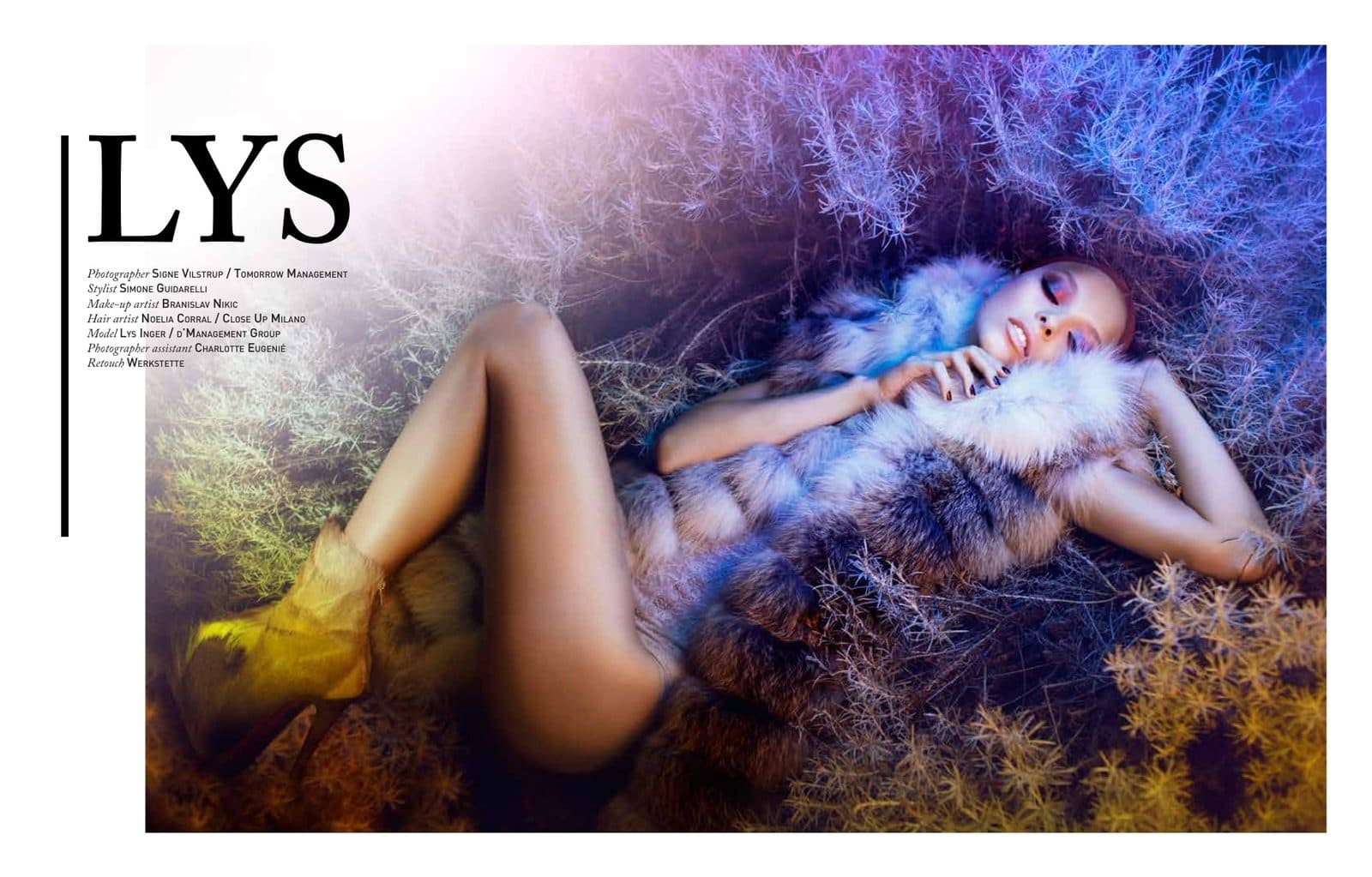 Opening spread of Lys