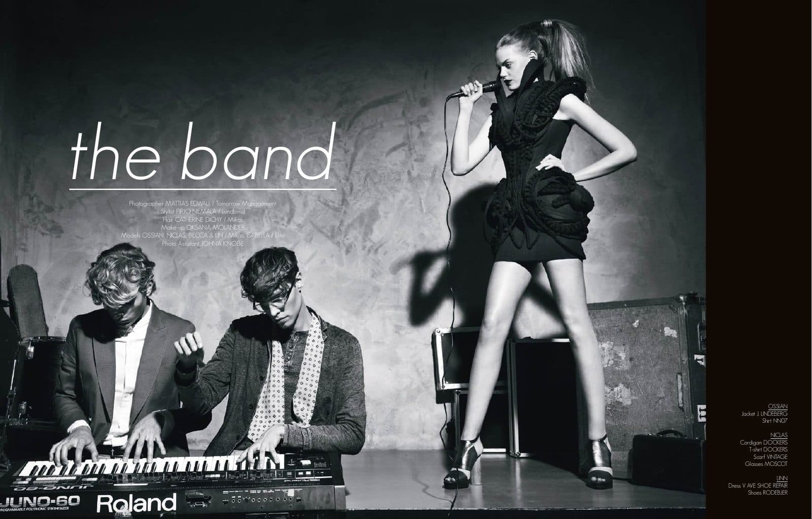 Opening spread of The Band